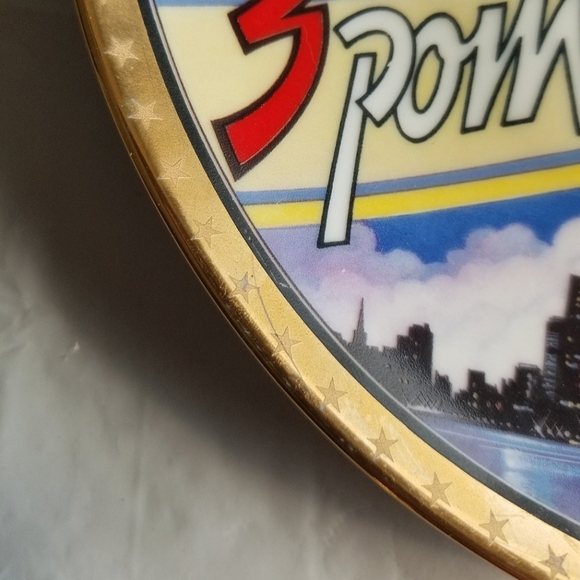 Vintage 1993 Chicago Bulls NBA Superstar Collector Plate Series #27 of 7,500. - Picture 3 of 8